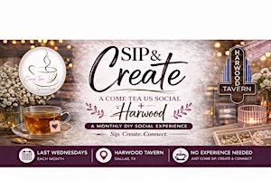 Sip & Create: Floral Teacup Garden | A Come Tea Us Social + Harwood