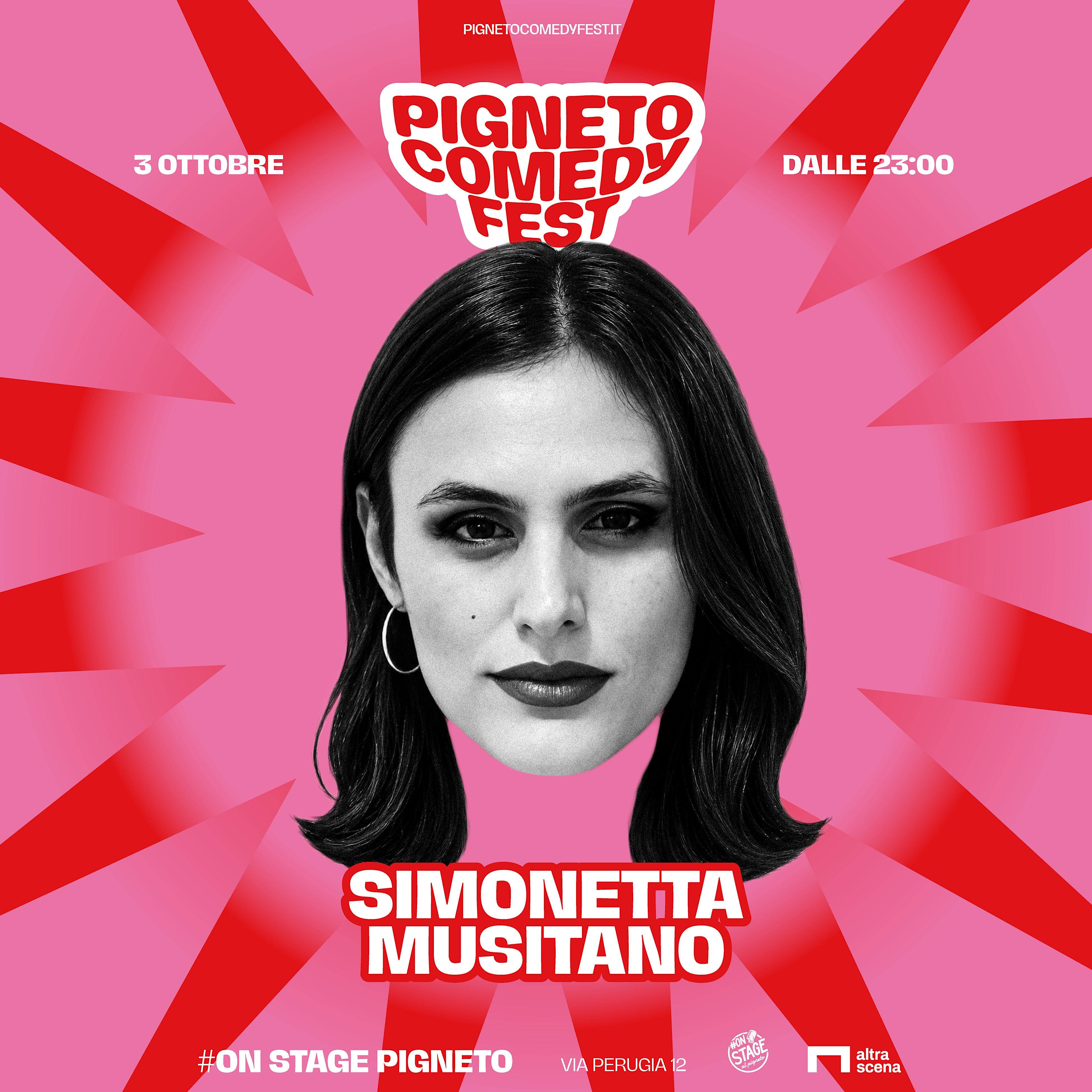 SIMONETTA MUSITANO – STAND UP COMEDY LIVE