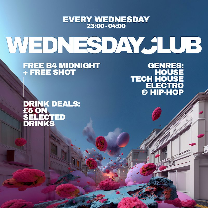 Wednesday Club: House, Electro and Hip Hop