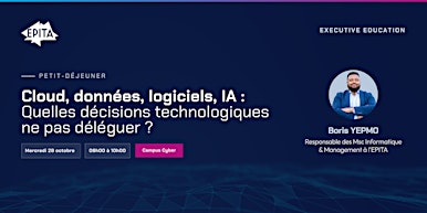 Petit déjeuner EPITA Executive Education | Souveraineté numérique