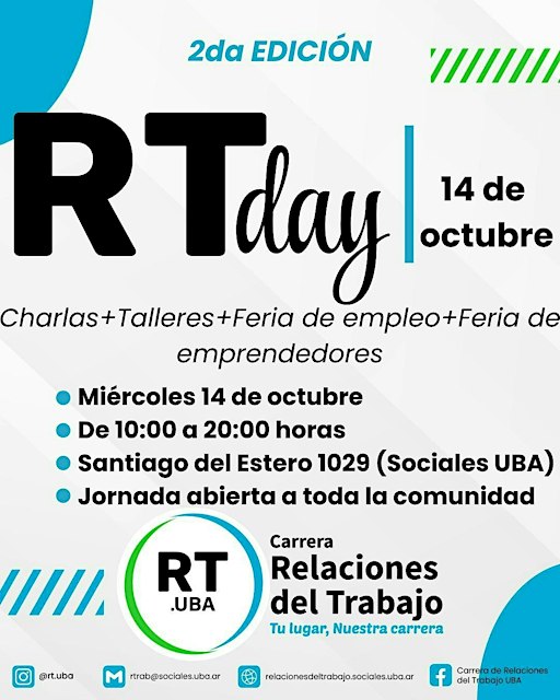 RT Day | día de Relaciones del Trabajo - UBA