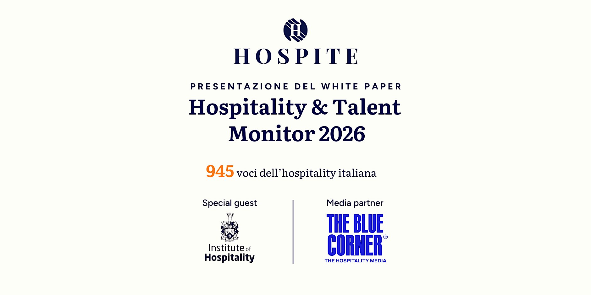 Hospitality & Talent Monitor 2026 - Presentazione del white paper