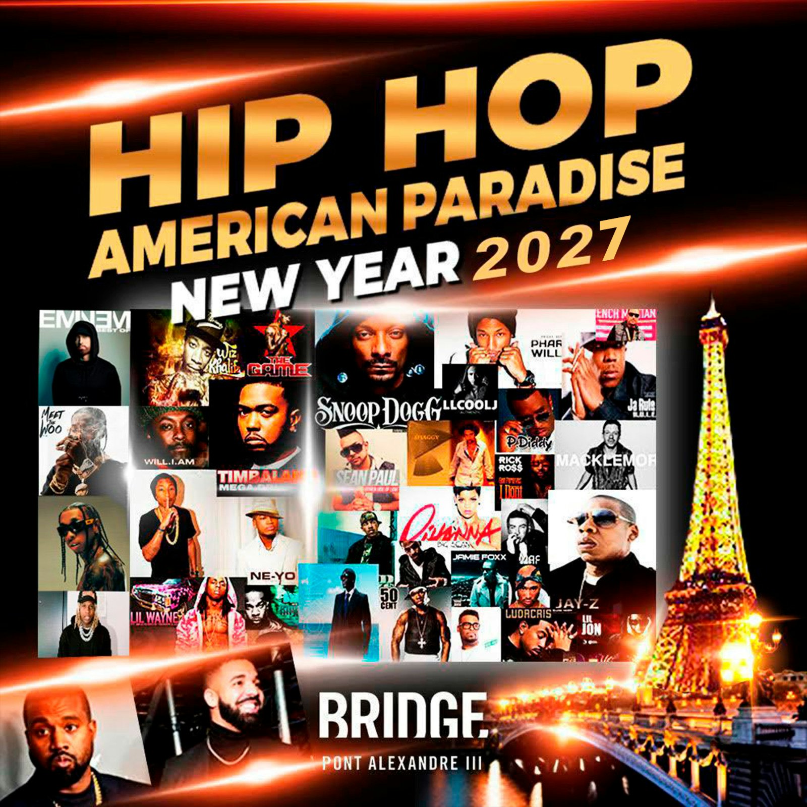 Le plus grand nouvel an Hip-Hop de France 2027