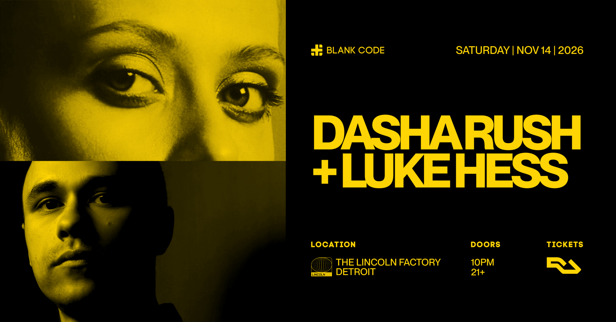 Dasha Rush - Luke Hess - Lincoln Factory