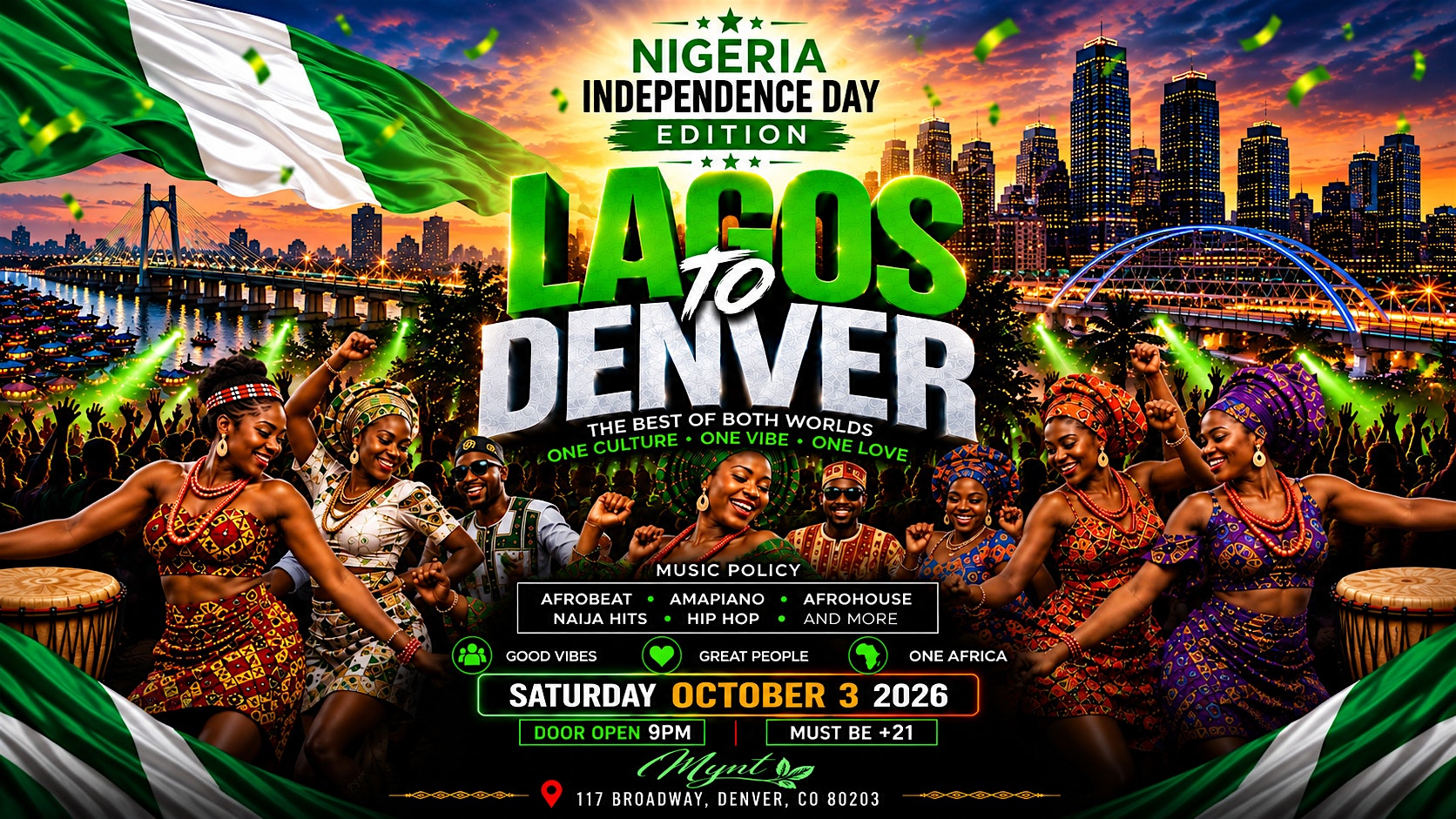 LAGOS TO DENVER