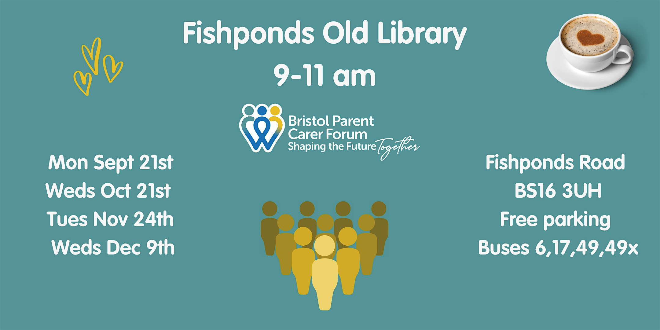 Coffee Morning with Bristol Parent Carers | East Bristol