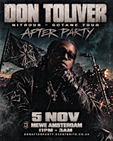 DON TOLIVER - NITROUS - OCTANE WORLD TOUR AFTERPARTY | Amsterdam