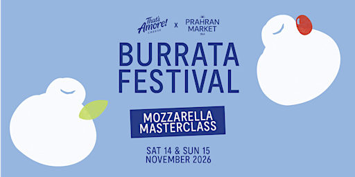 Mozzarella Making Class | Burrata Festival at Prahran Market
