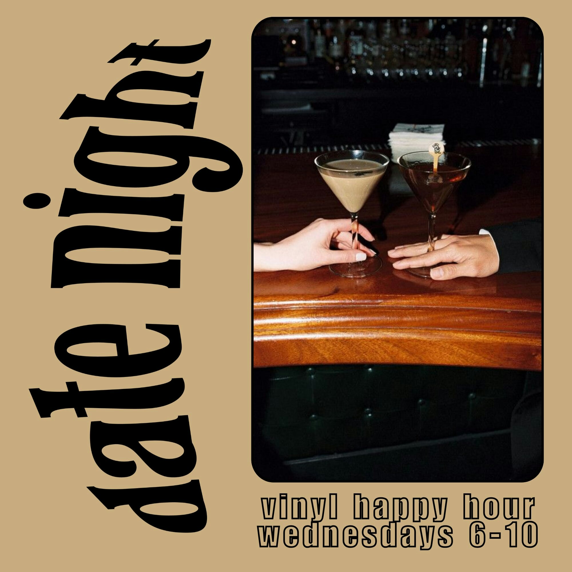 Date Nite: Vinyl Happy Hour