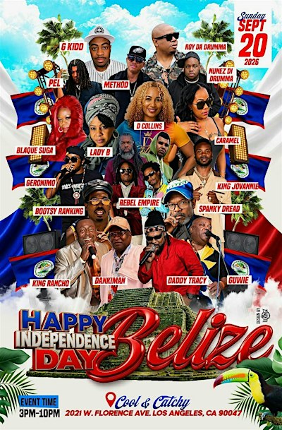 BELIZE INDEPENDENCE 45th Anniversary