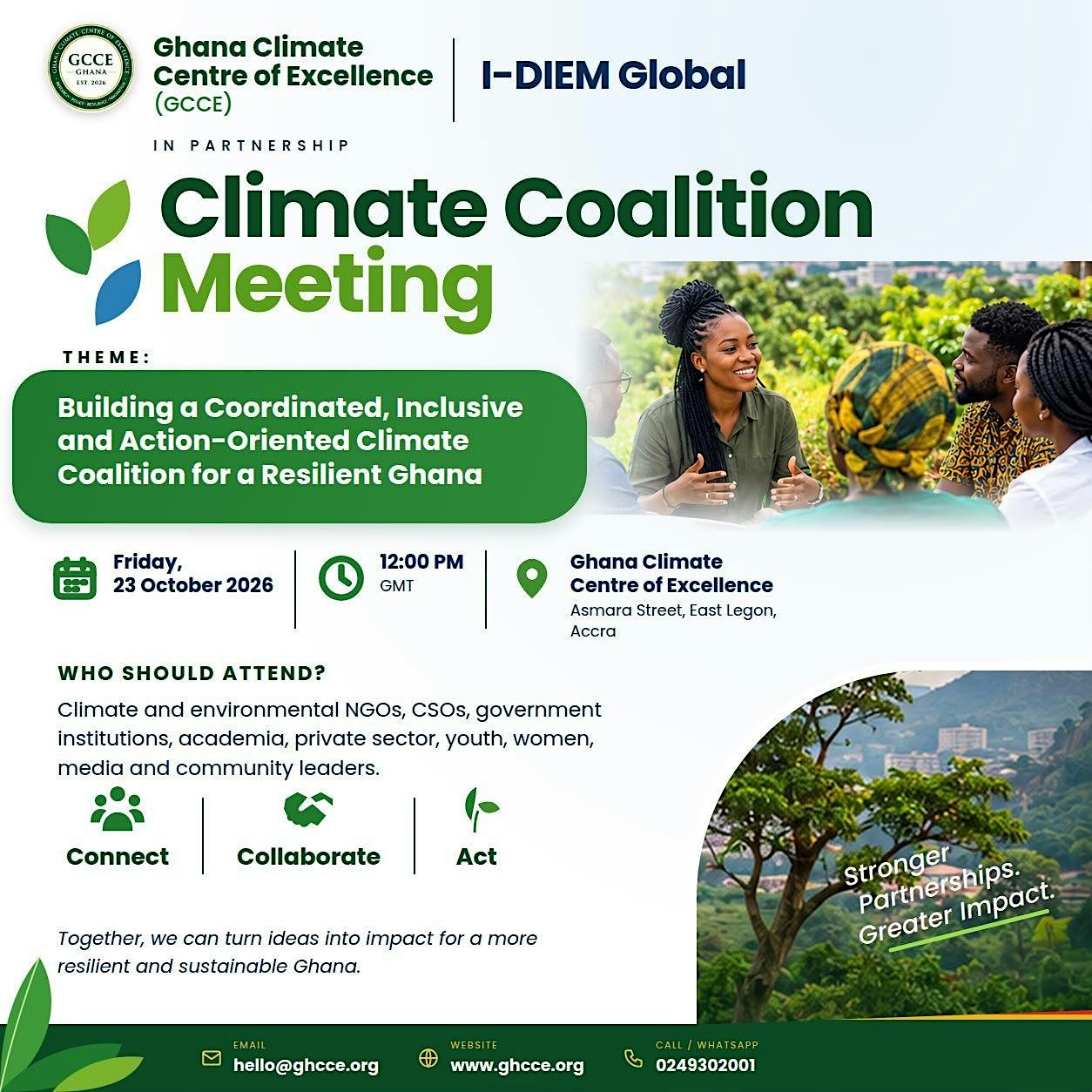 Climate Coalition Meeting (October Edition)