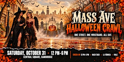 Official Cambridge Halloween Bar Crawl