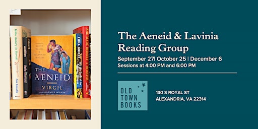 The Aeneid and Lavinia Reading Group - 6PM Session