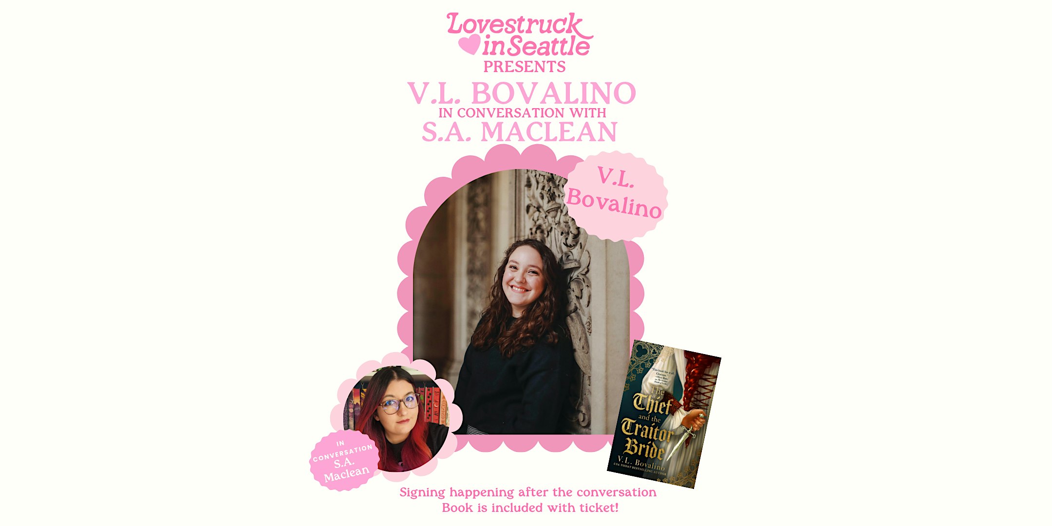 V. L. Bovalino "The Thief and the Traitor Bride" Book Event