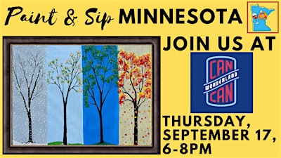 September 17 Paint & Sip at Can Can Wonderland