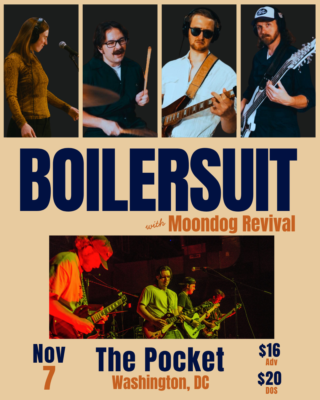 Boilersuit w/ Moondog Revival