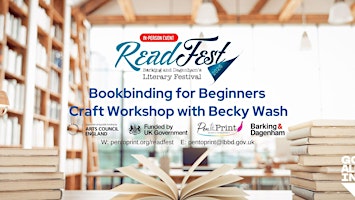 ReadFest 2026: Bookbinding for Beginners Craft Workshop with Becky Wash