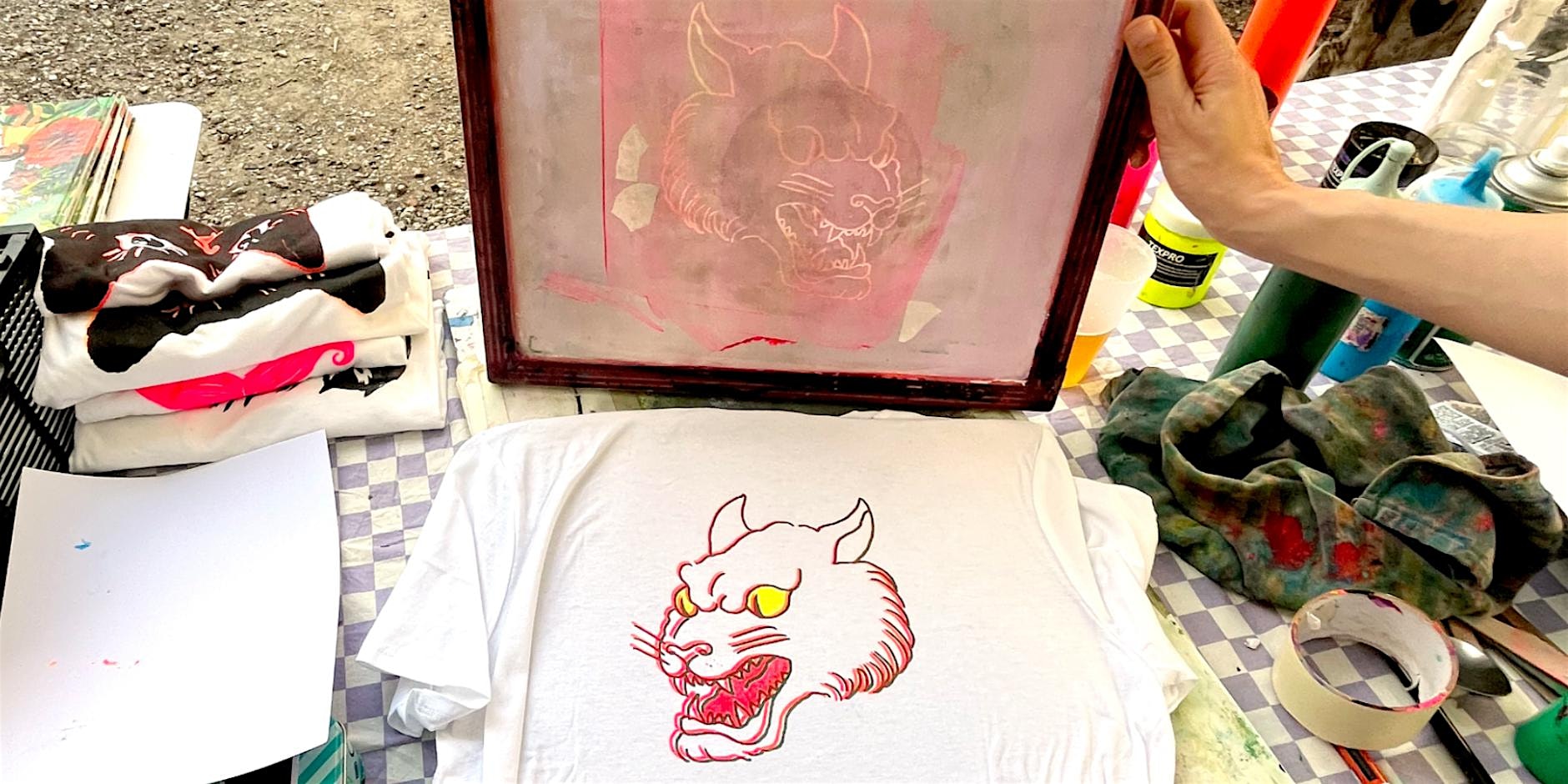ATELIER TSHIRT SÉRIGRAPHIÉES