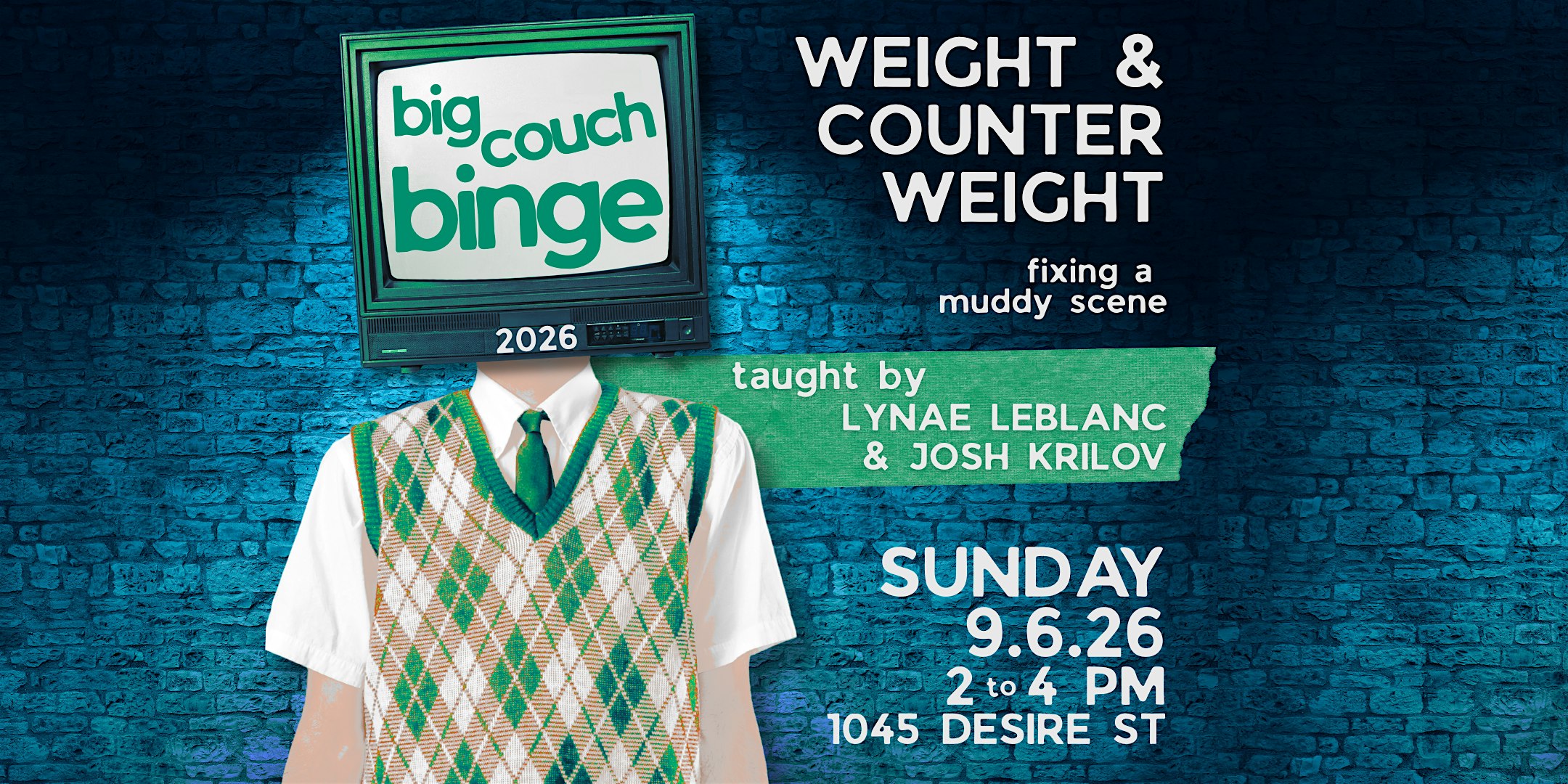 Weight & Counterweight: Fixing a Muddy Scene