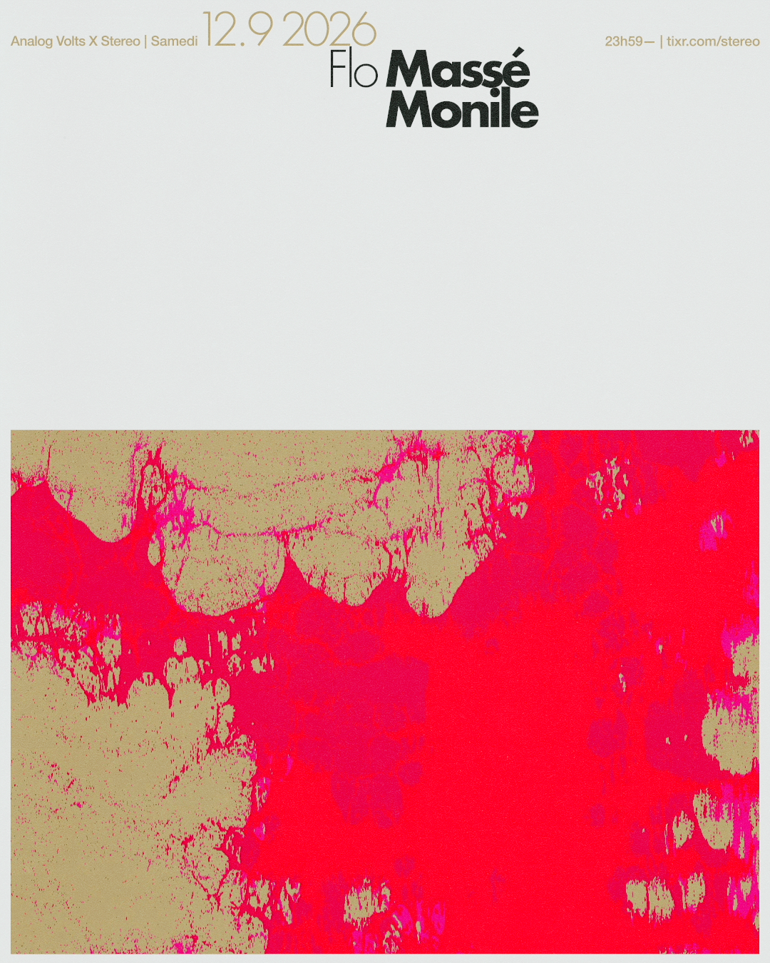 Analog Volts x Stereo: Flo Massé - Monile