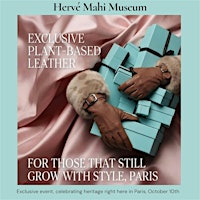 Exclusive plant-based leather 5000th Anniversary