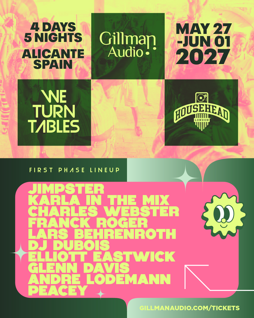 GA presents We Turn Tables Alicante 2027