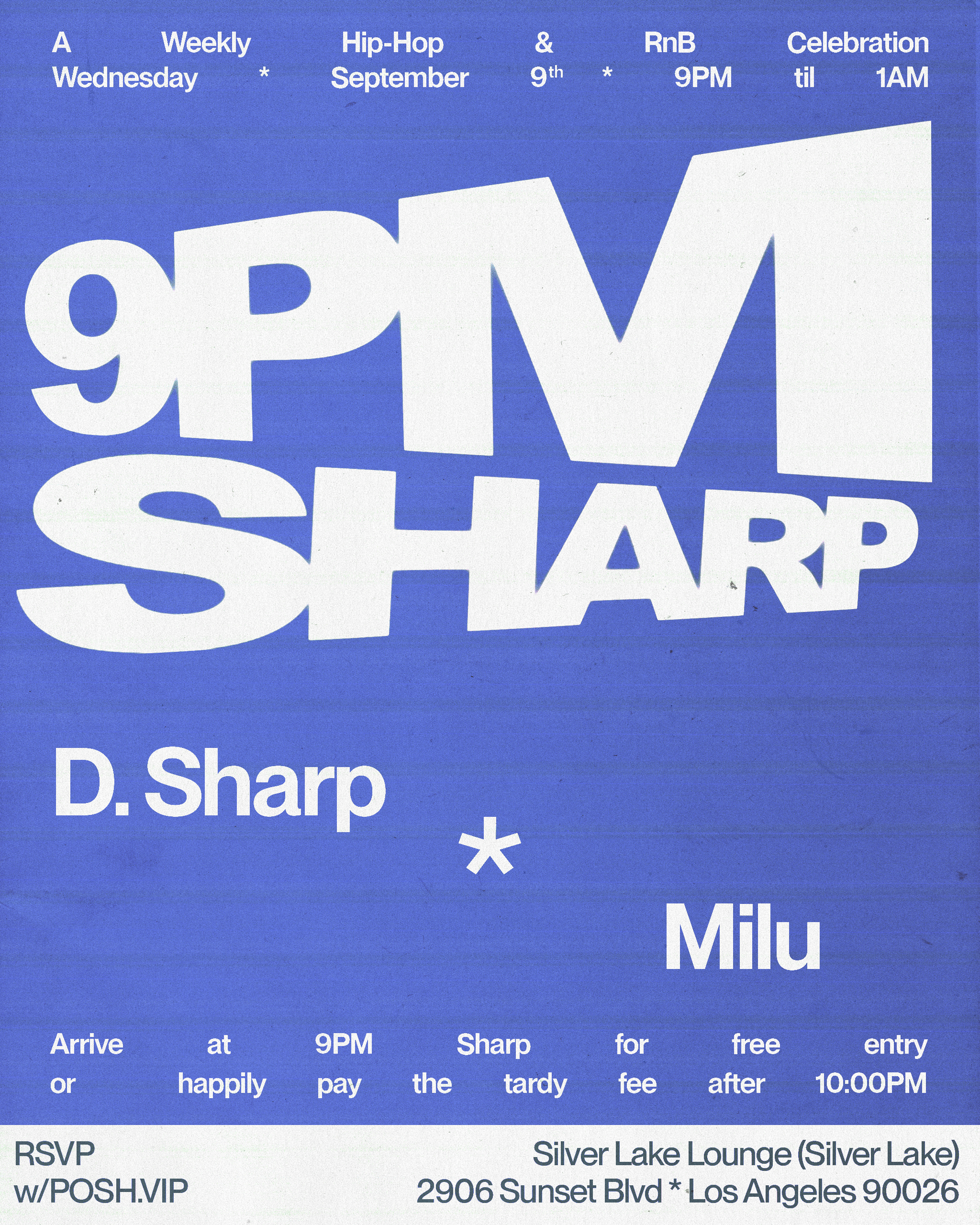9PM SHARP hosted by D.Sharp
