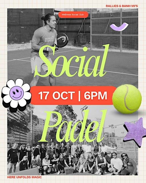Padel: Night Edition - South Yarra