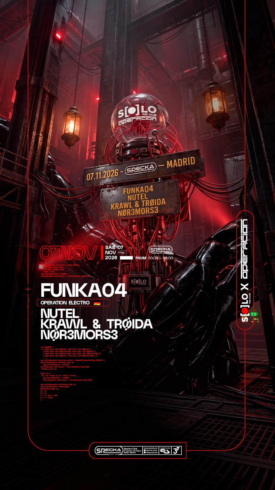 S[o]lo The Club X Operation I Specka Club