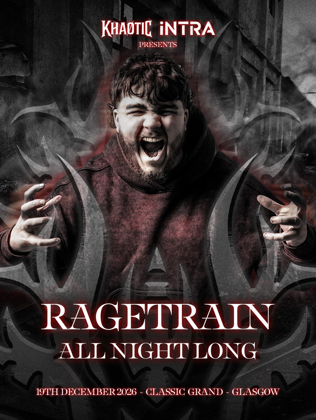 KHAOTIC x INTRA presents: RAGETRAIN ALL NIGHT LONG