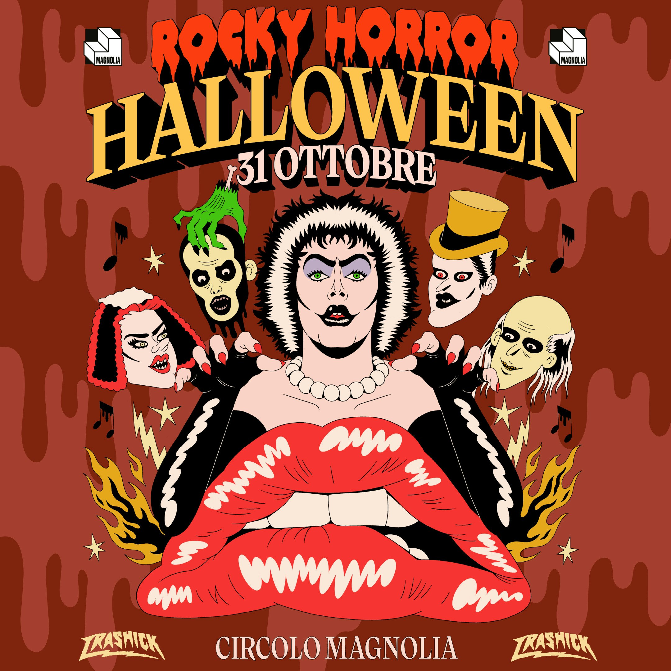 Rocky Horror Halloween al Magnolia con Trashick