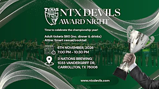 NTX Devils 2026 Awards Night