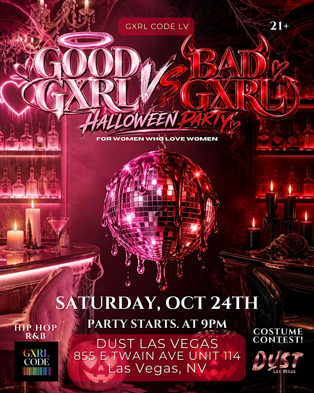 GOOD GXRL VS BAD GXRL HALLLOWEEN PARTY
