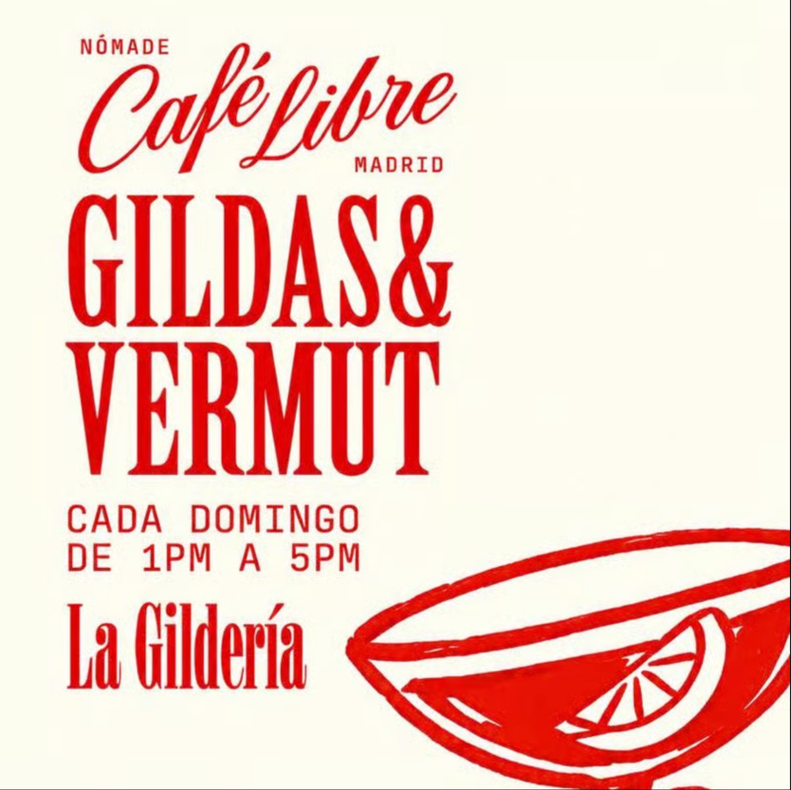 El vermut de Café Libre + LIVE Music