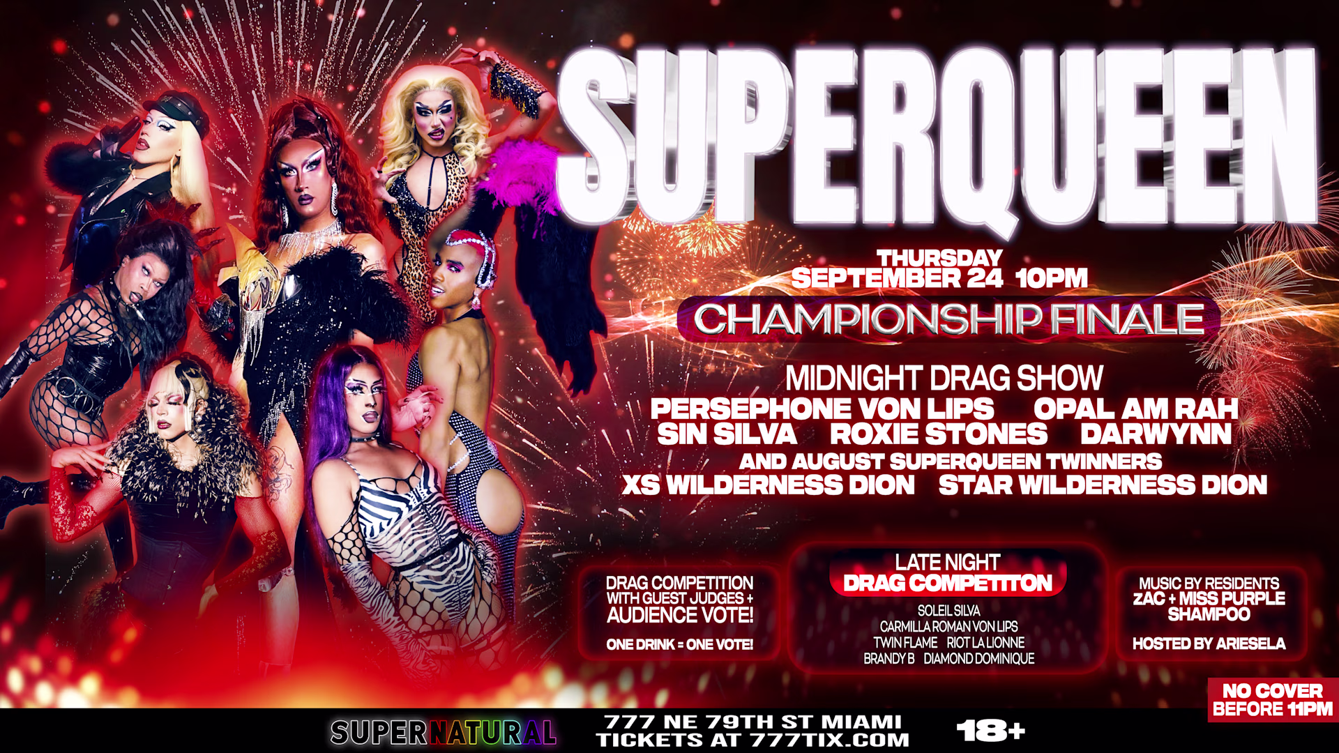 Superqueen Drag Rave + Competition (18+)