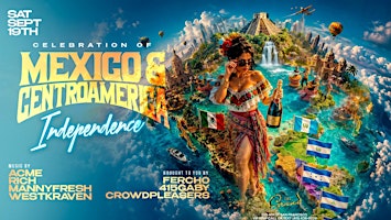 Mexico & Centroamérica Independence at The Grand Nightclub Saturday 9.19.26