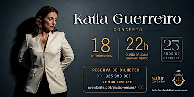 Sporting Clube de Viana do Alentejo apresenta em concerto Katia Guerreiro