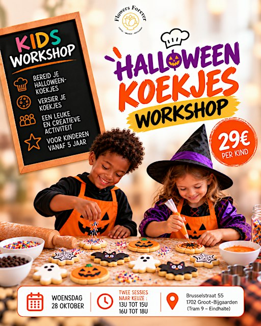 Halloween Cookies Workshop – Kids Edition !