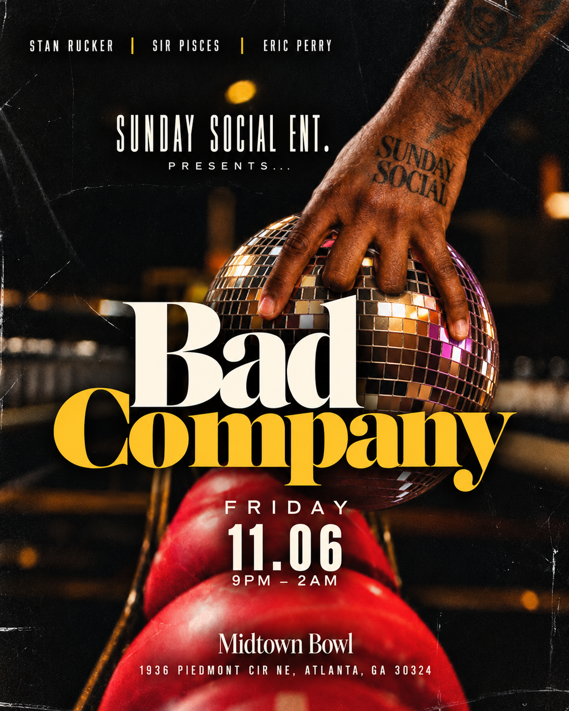BAD COMPANY 🪩🎳