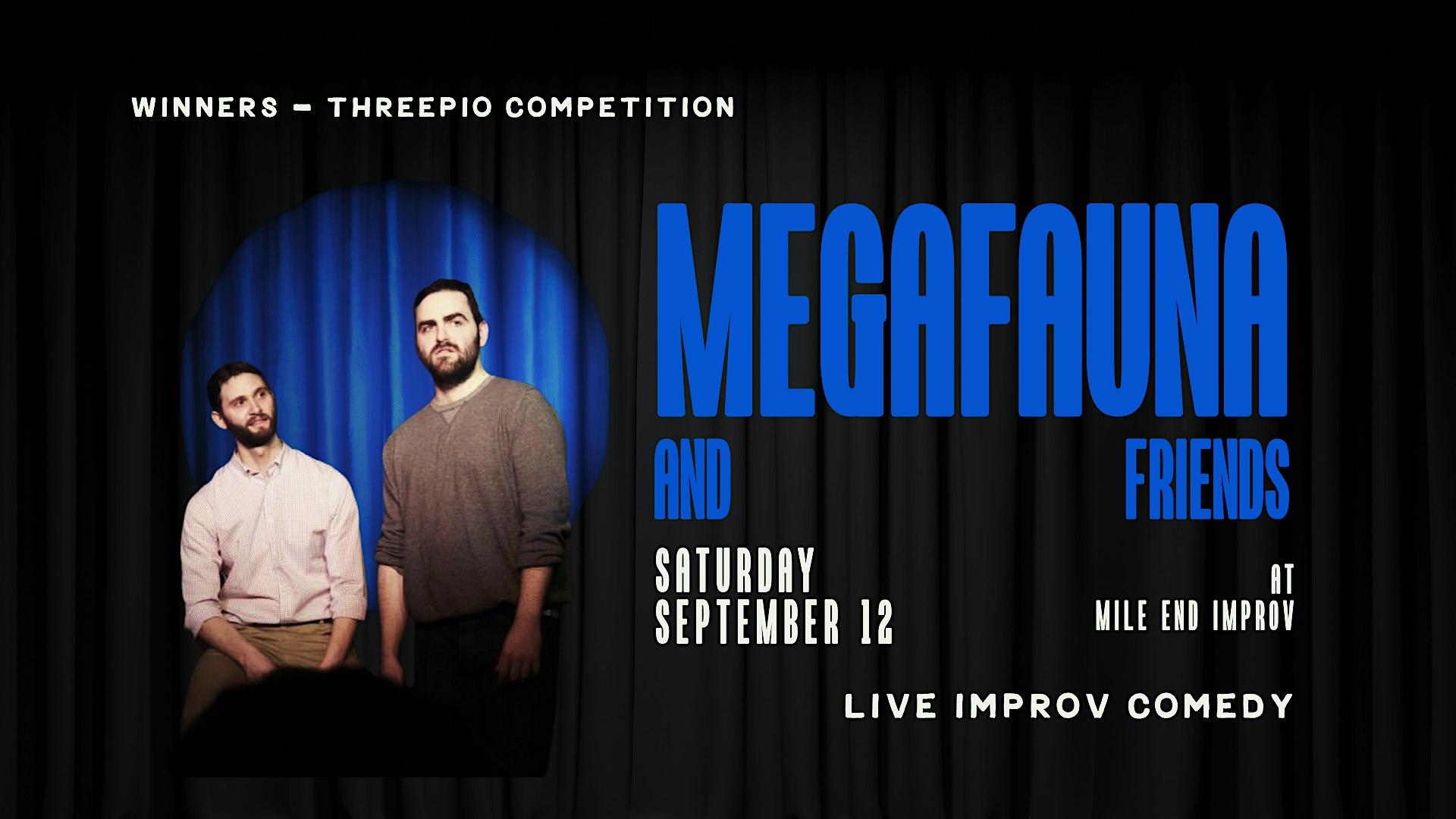 Megafauna and Friends - Award-Winning Improv Comedy