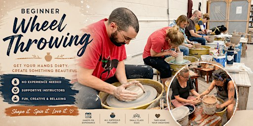 Chicago: BEGINNERS WHEEL THROWING: Cup Creations