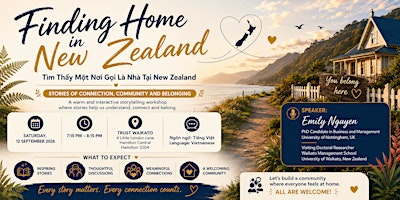 Story telling workshop: Finding Home in New Zealand