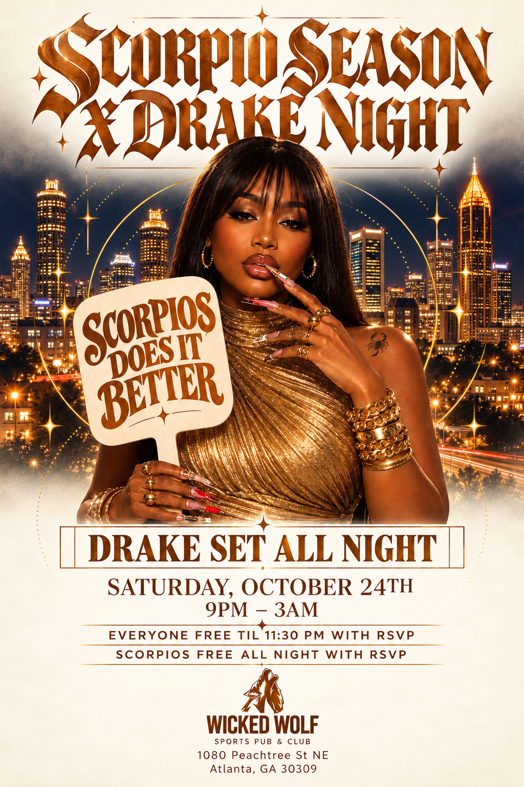 Scorpios Does It  Better X  Drake Night