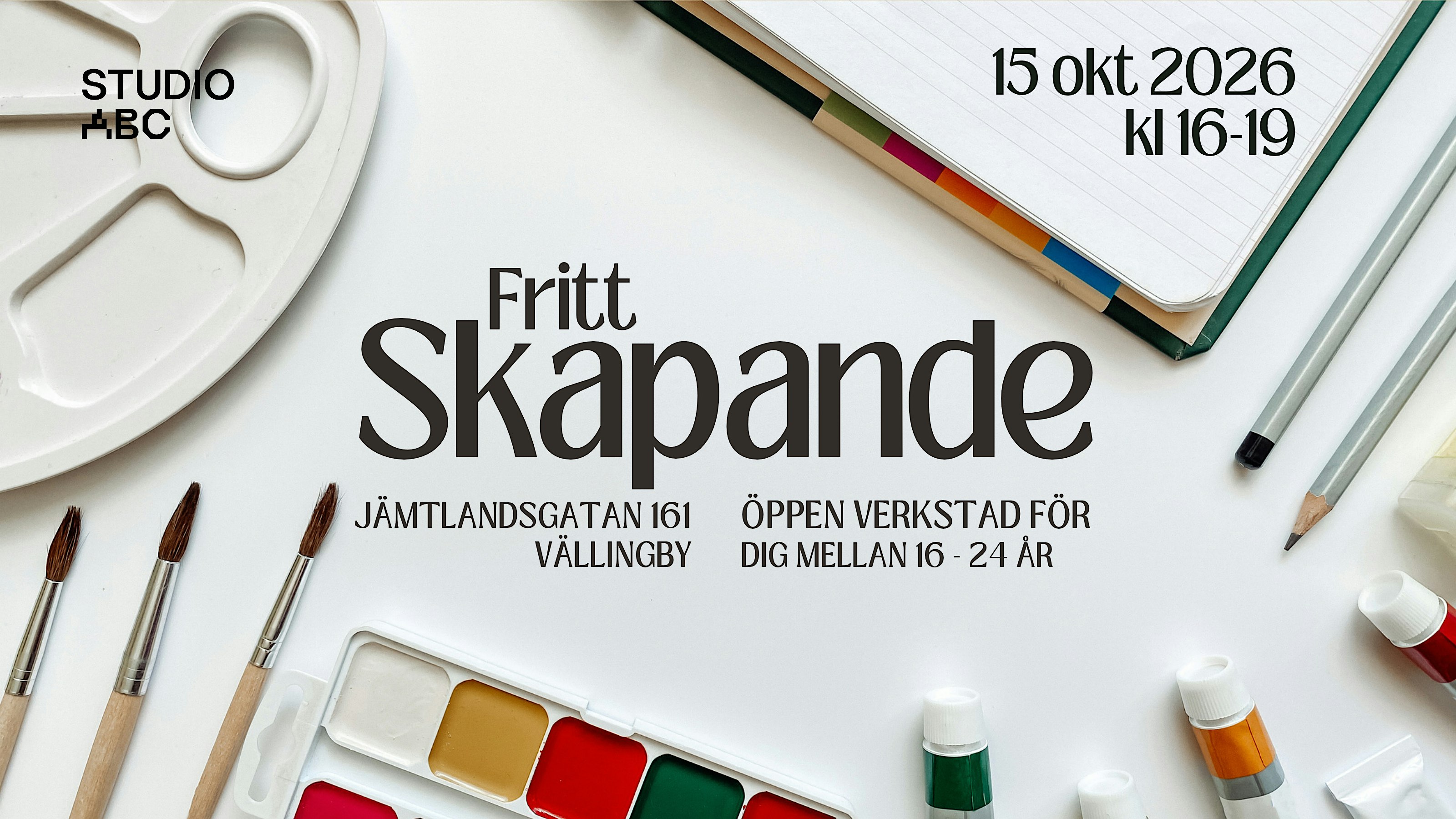 Öppen verkstad – Fritt skapande