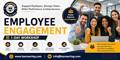 Employee Engagement 1-Day Workshop North Dakota, USA