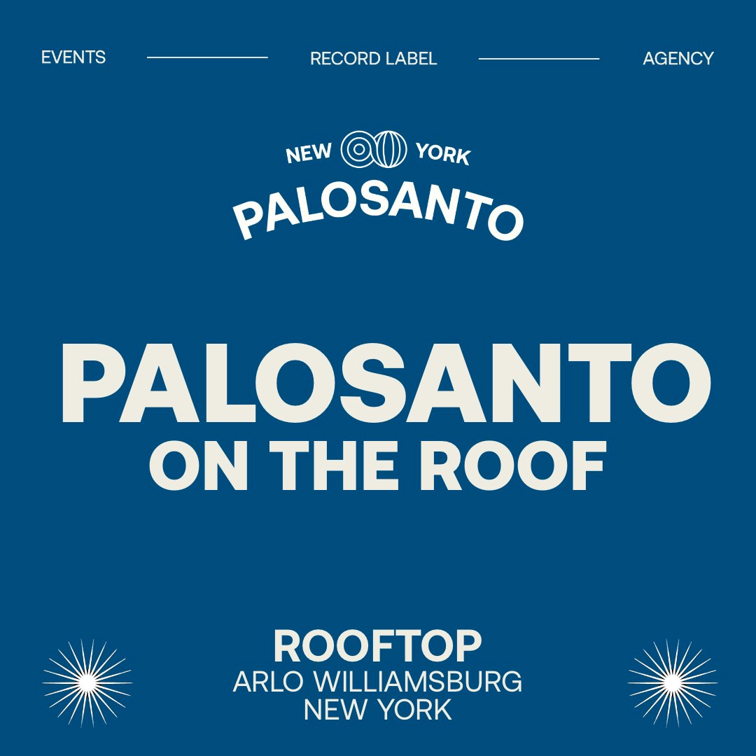 Palosanto On The Roof - Sept 3rd