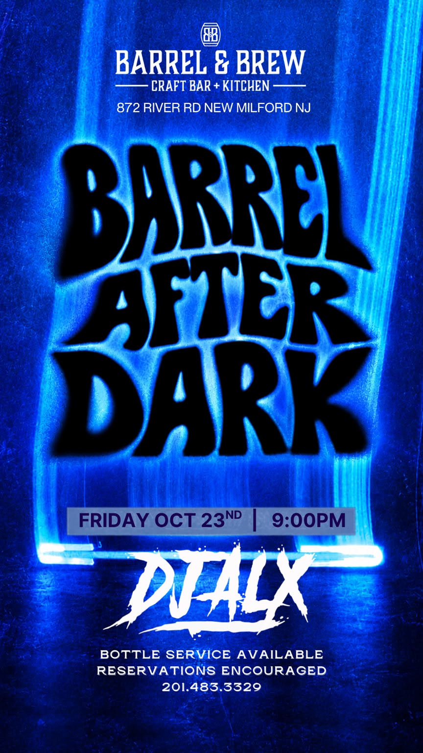 Barrel After Dark featuring DJ ALX Tickets!