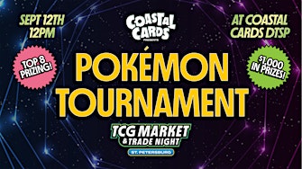 TCG Market & Trade Night presented by Coastal Cards!
