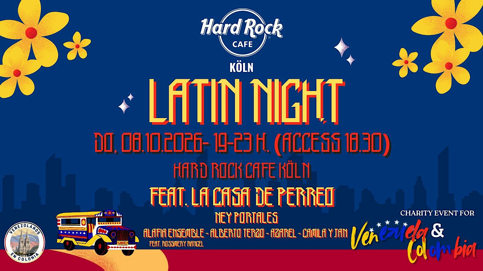 Hard Rock Cafe Latin Night