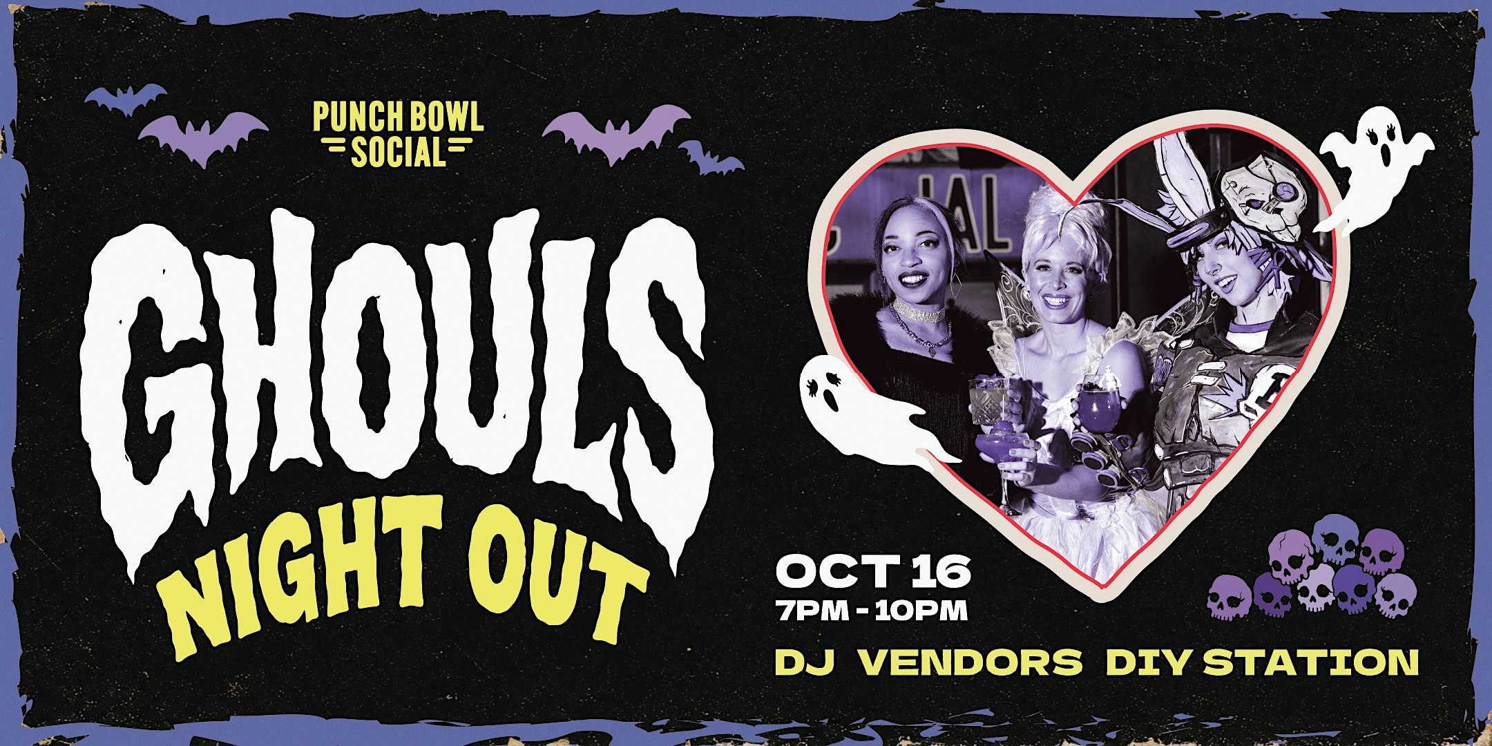 Denver, CO - Ghoul’s Night! @ Punch Bowl Social